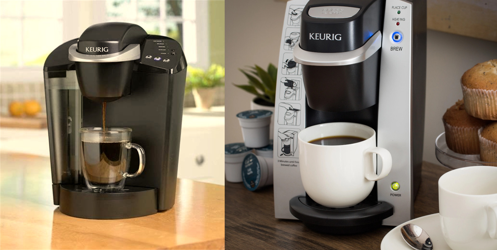  Keurig K55/K45 Elite Single Cup Home Brewing System, 48 ounces  (Black): Home & Kitchen